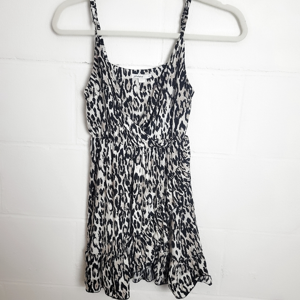 Subdued Leopard Print Babydoll Camisole XS